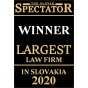 SOUKENÍK – ŠTRPKA NAJVÄČŠIA ADVOKÁTSKA KANCELÁRIA ŠTVRTÝKRÁT V RADE